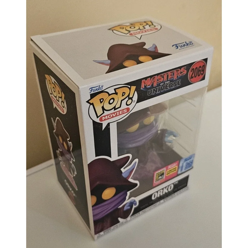 Funko POP! SDCC 2026 Excl Masters Universe MOTU Orko OFFICIAL STICKER In hand